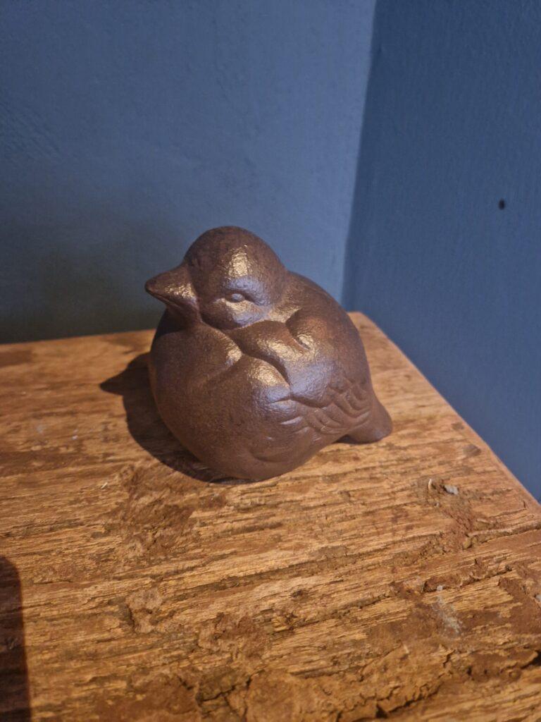 Deco Vogel – Roestkleurig IJzer