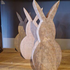 Houten konijn